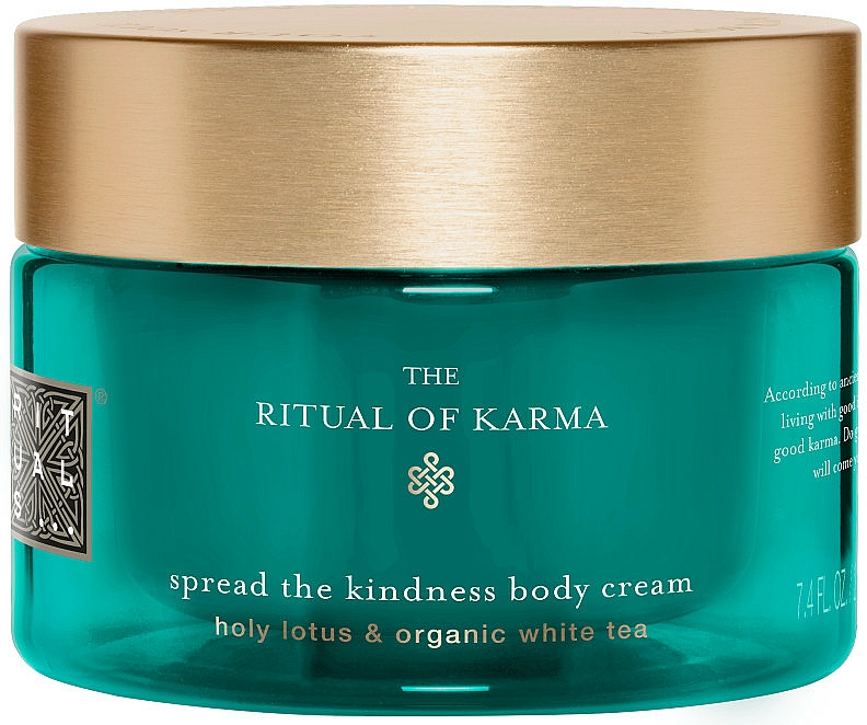 Feuchtigkeitsspendende Körpercreme mit weißem Tee - Rituals The Ritual of Karma Body Cream — Bild N1