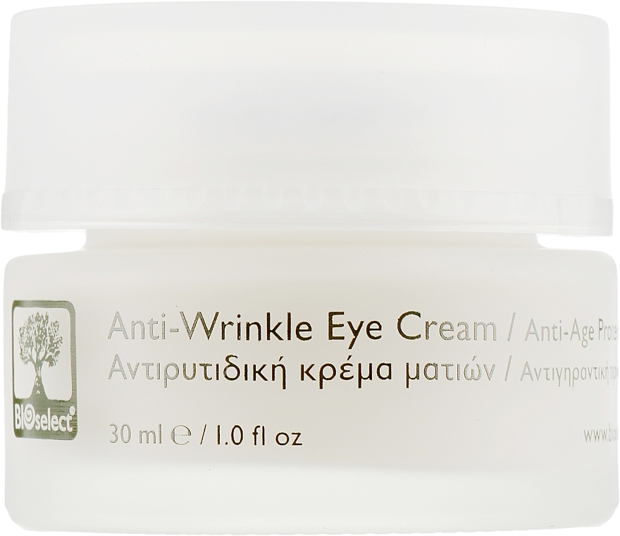 Anti-Falten-Augencreme mit Vitamin E - BIOselect Anti-Wrinkle Eye Cream — Bild N1