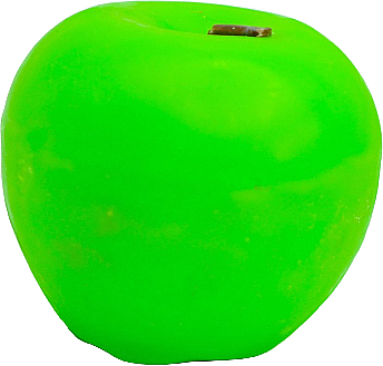 Dekorative Kerze in grüner Apfelform - AD — Bild N1