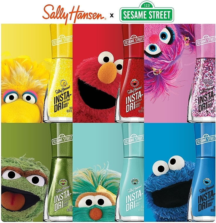 Nagellack - Sally Hansen Insta-Dri Sesame Street — Bild N6