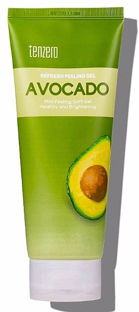 Gesichtspeeling-Gel mit Avocado-Extrakt - Tenzero Refresh Peeling Gel Avocado — Bild N1