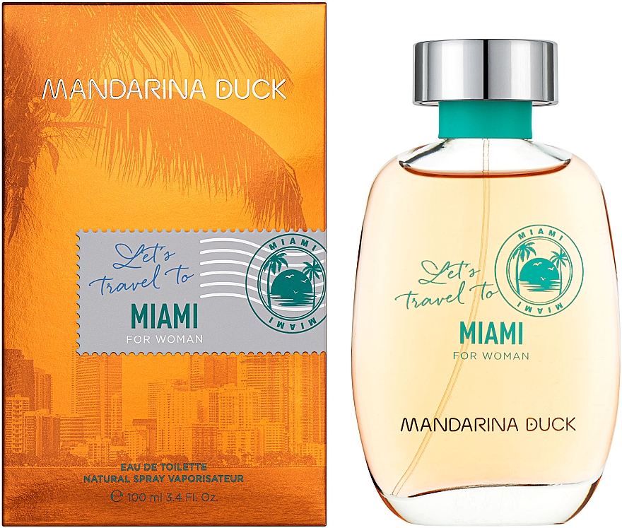 Mandarina Duck Let's Travel To Miami For Woman - Eau de Toilette — Bild N2