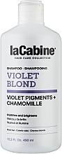 Shampoo für blondes Haar - La Cabine Violet Blond Shampoo Violet Pigments + Chamomille — Bild N1