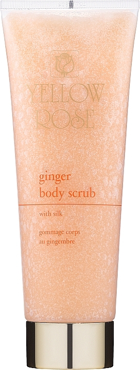 Straffendes Körperpeeling mit Ingwer und Seide - Yellow Rose Ginger Body Scrub With Silk — Bild N1