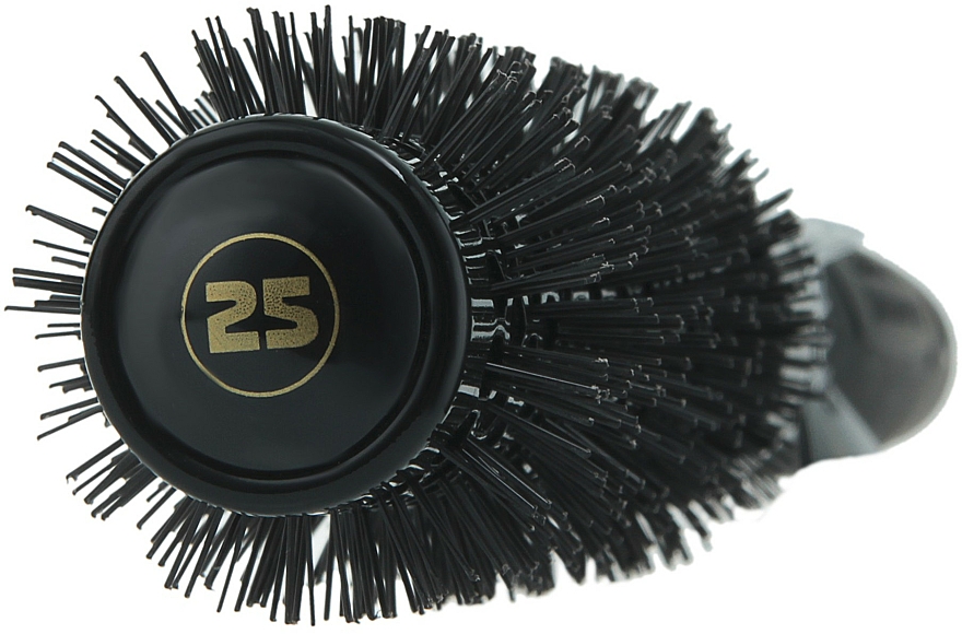 Rundbürste 25 mm - Olivia Garden Ceramic+ion Thermal Brush Black d 25 — Bild N2