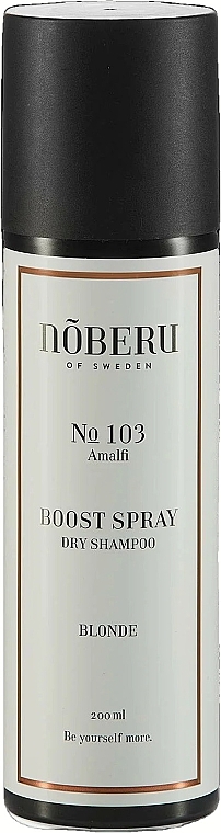 Trockenshampoo für blondes Haar - Noberu of Sweden №103 Amalfi Boost Spray Blond Dry Shampoo — Bild N1