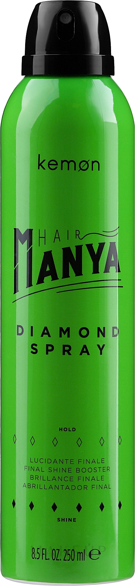 Haarspray für mehr Glanz - Kemon Hair Manya Diamond Spray — Bild 250 ml