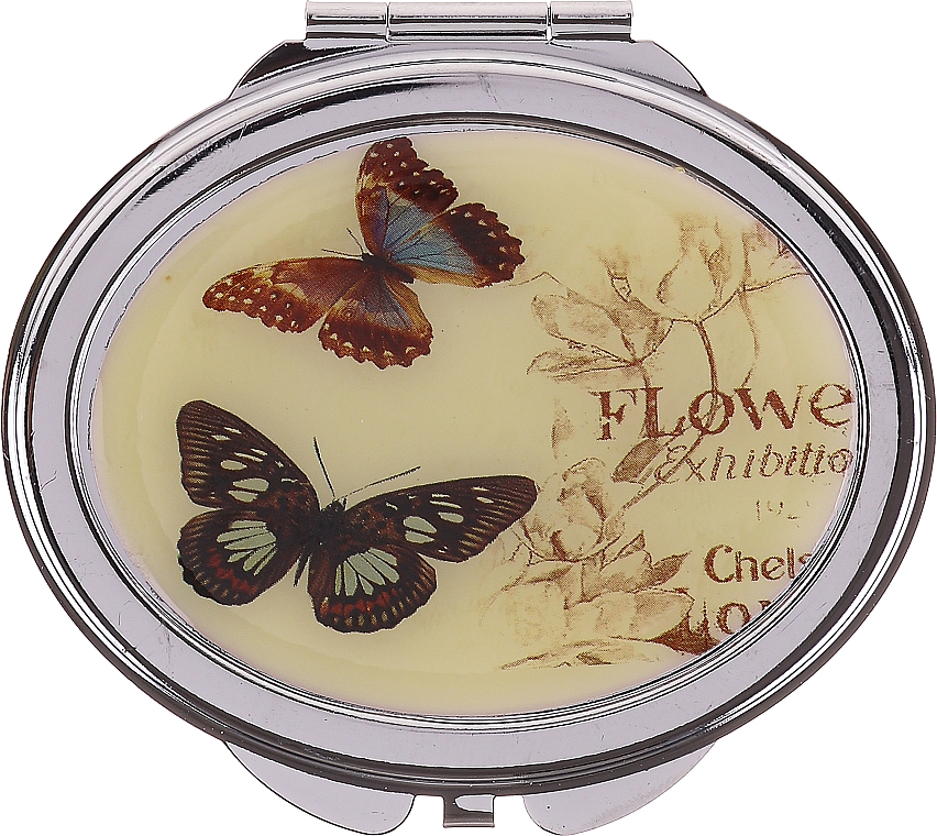 Kosmetischer Taschenspiegel Schmetterlinge 85451 braune Schmetterlinge - Top Choice — Bild N1