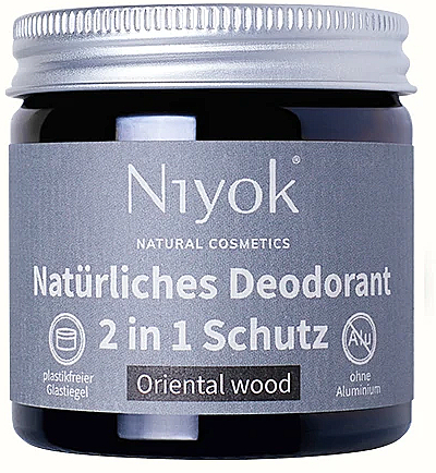 Natürliches Deodorant Oriental wood - Niyok Natural Cosmetics — Bild N1
