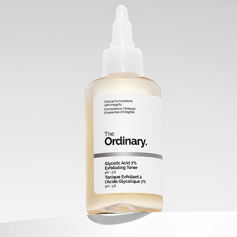 Exfolierendes Gesichtstonikum mit 7% Glykolsäure - The Ordinary Glycolic Acid 7% Exfoliating Toner — Bild N6