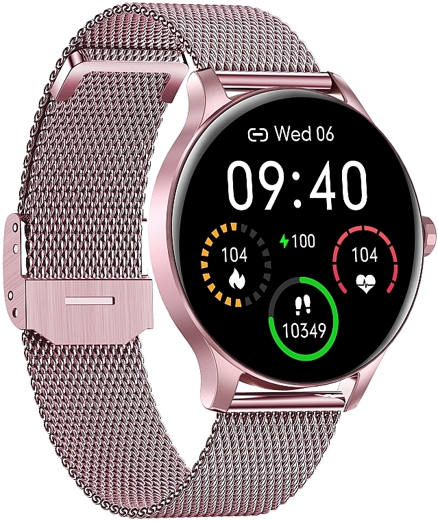 Smartwatch rosa - Garett Smartwatch Classy  — Bild N3