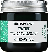 Düfte, Parfümerie und Kosmetik Nachtmaske gegen Unvollkommenheiten - The Body Shop Tea Tree Anti-Imperfection Night Mask