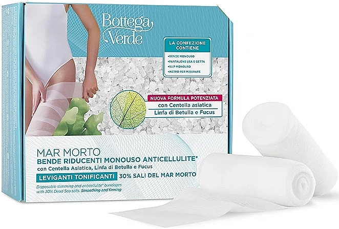 Einwegverbände zum Abnehmen bei Cellulite - Bottega Verde Anticellulite Slimming Bandages — Bild N1