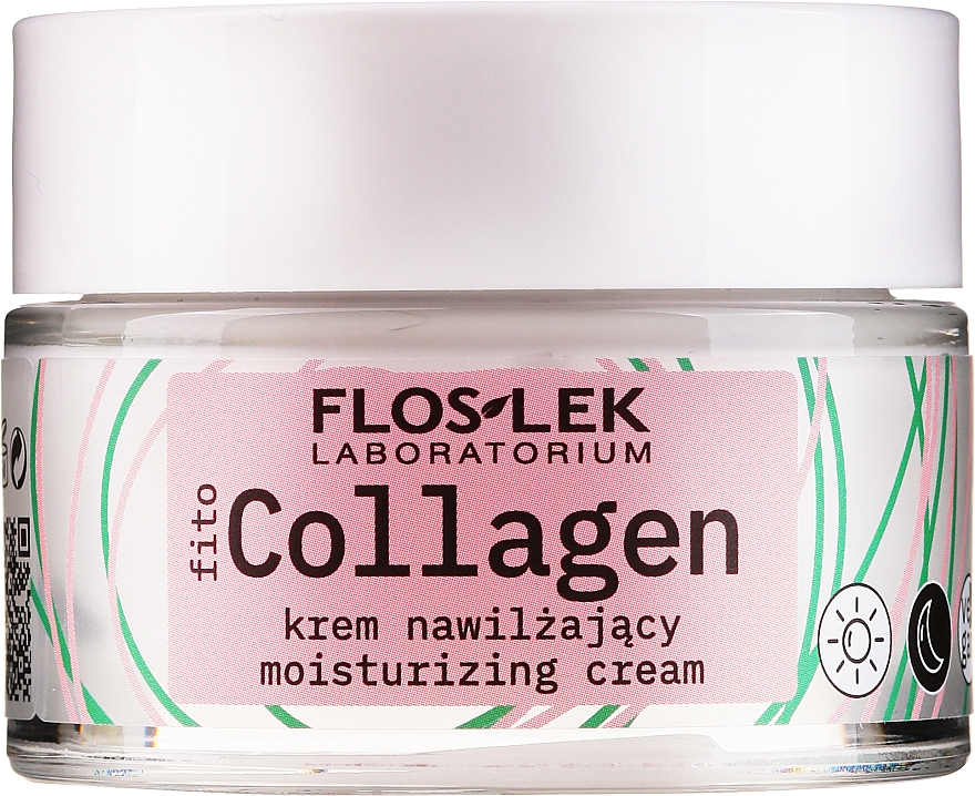 Feuchtigkeitscreme für das Gesicht mit Phytokollagen - Floslek Pro Age Moisturizing Cream With Phytocollagen — Bild N1