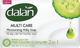 Düfte, Parfümerie und Kosmetik Cremeseife mit Gurke und Milch - Dalan Multi Care