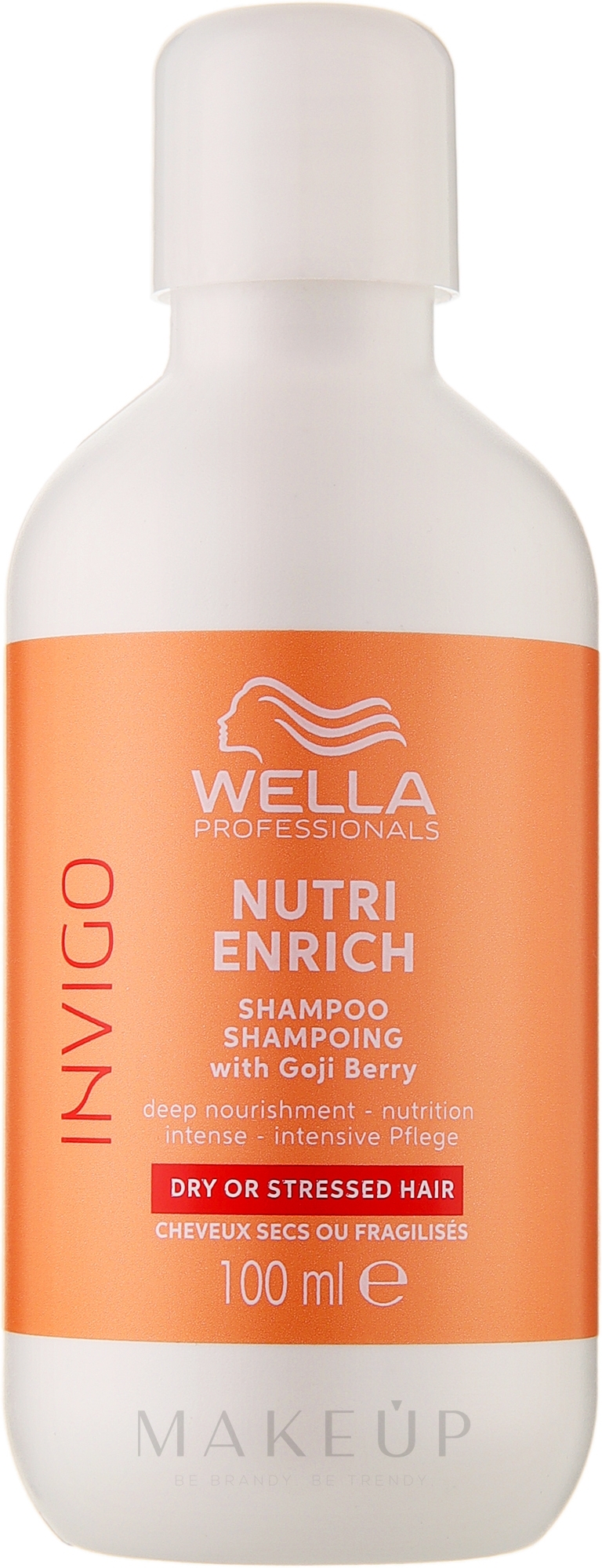 Pflegendes Shampoo mit Goji-Beere - Wella Professionals Invigo Nutri-Enrich Deep Nourishing Shampoo — Bild 100 ml