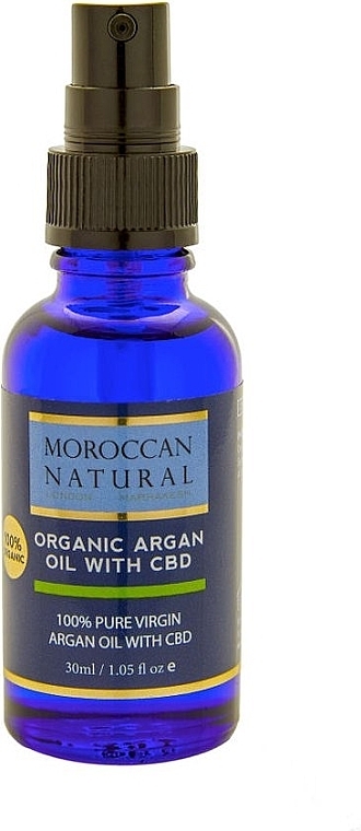 CBD-Araganöl - Moroccan Natural Organic Argan Oil with CBD — Bild N1