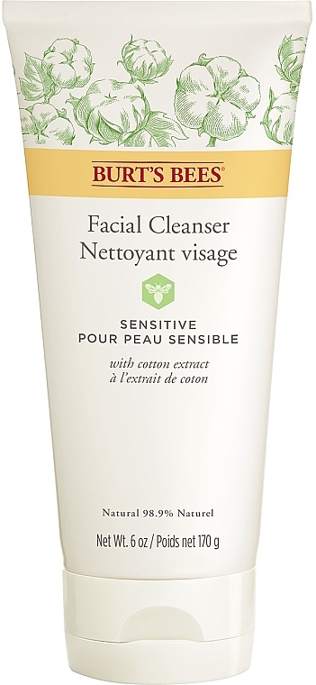 Waschgel-Creme für empfindliche Haut - Burt's Bees Sensitive Facial Cleanser — Bild N1