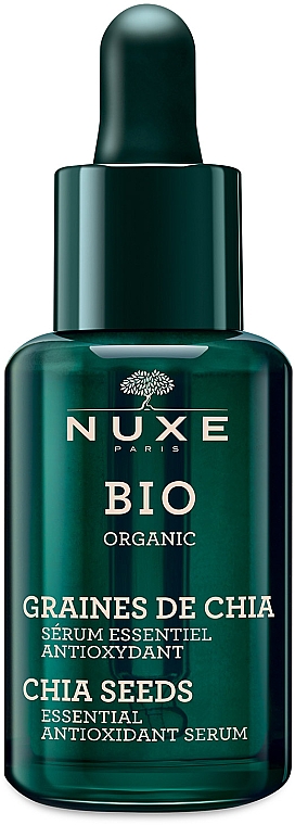 Antioxidatives Basic-Gesichtsserum mit Chiasamenextrakt - Nuxe Bio Organic Essential Antioxidant Serum — Bild N1