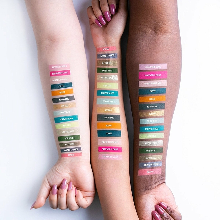 Lidschattenpalette - Moira Kiwi Be Friends? Pressed Pigments Palette — Bild N3