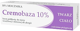 Düfte, Parfümerie und Kosmetik Beruhigende und regenerierende Creme für Gesicht und Körper mit Harnstoff - Farmapol Cremobaza 10%