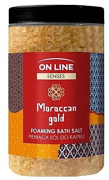 Badesalze - On Line Senses Bath Salt Moroccan Gold — Bild N1