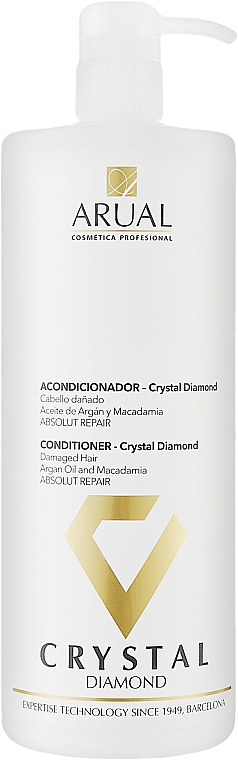 Conditioner für geschädigtes Haar mit Arganöl und Macadamia - Arual Crystal Diamond Conditioner — Bild N3