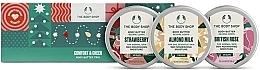 Düfte, Parfümerie und Kosmetik Set - The Body Shop Comfort & Cheer Body Butter Trio (b/butter/3x50ml)