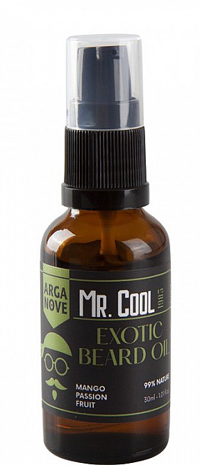 Natürliches Bartöl mit Mango und Passionsfrucht - Arganove Natural Mr. Cool Oil — Bild N1