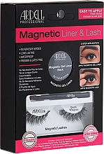 Düfte, Parfümerie und Kosmetik Make-up Set (Eyeliner 2g + Magnetische Wimpern 2St.) - Magnetic Lash & Liner Lash Demi Wispies 