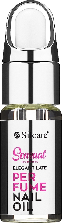 Parfümiertes Nagel- und Nagelhautöl - Silcare Sensual Moments Nail Oil Elegant Late — Bild N1