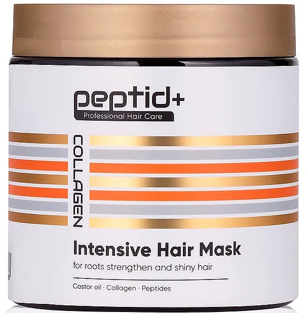 Intensive Haarmaske mit Collagen - Peptid+ Collagen Intensive Hair Mask — Bild N1