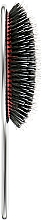 Haarbürste mit Naturborsten groß 23M silber - Janeke Silver Hairbrush — Bild N3