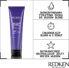 Haarmaske gegen Gelbstich - Redken Color Extend Blondage Express Anti-Brass Mask — Bild N3