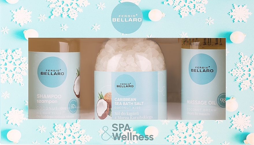 Set - Fergio Bellaro (Öl/200 ml + Badesalz/300 g + Shampoo/200 ml) — Bild N1