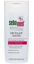 Mizellen-Reinigungswasser für normale bis trockene Haut - Sebamed Sensitive Skin Micellar Water For Normal & Dry Skin — Bild N1