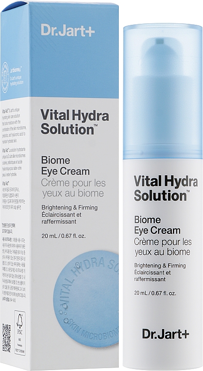 Probiotische feuchtigkeitsspendende Augencreme - Dr. Jart+ Vital Hydra Solution Biome Eye Cream — Bild N2