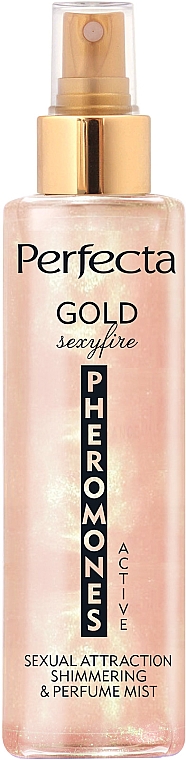 Parfümierter Körpernebel - Perfecta Pheromones Active Gold Sexyfire Perfumed Body Mist — Bild N1