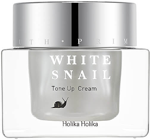 Aufhellende Anti-Aging Gesichtscreme mit Schneckenschleimextrakt - Holika Holika Prime Youth White Snail Tone Up Cream — Bild N1