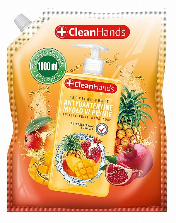 Antibakterielle flüssige Handseife - Clean Hands Antibacterial Hand Soap (refill)  — Bild N1