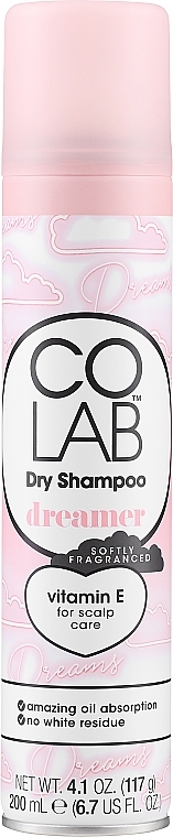 Trockenshampoo mit Baumwoll- und Moschusduft - Colab Dreamer Dry Shampoo — Bild N1