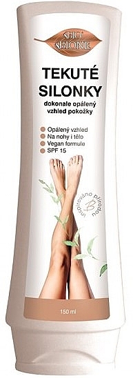 Tonisierende Fußcreme - Bione Cosmetics Make-up Legs — Bild N1