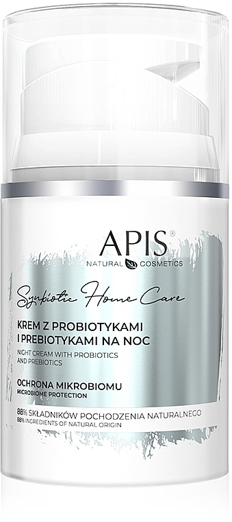 Nachtcreme mit Probiotika und Präbiotika - Apis Professiona Synbiotic Home Care Night Cream With Probiotics and Prebiotics — Bild N1