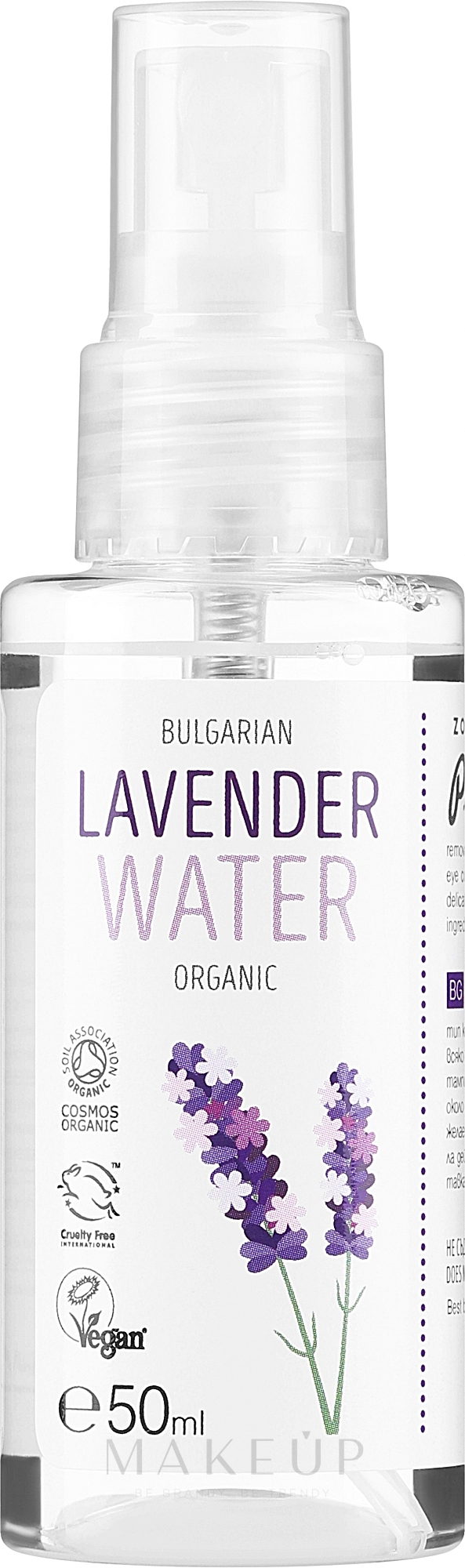 Bio Lavendelwasser - Zoya Goes Organic Lavender Water — Bild 50 ml