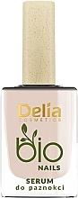 Düfte, Parfümerie und Kosmetik Revitalisierendes Nagelserum mit Ceramiden und Zink - Delia Bio Nails Serum 