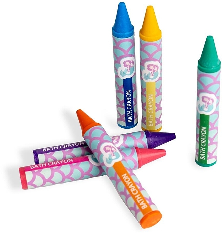 Bademaler-Set Meerjungfrau - Martinelia Let`s be Mermaid Bath Crayons — Bild N2