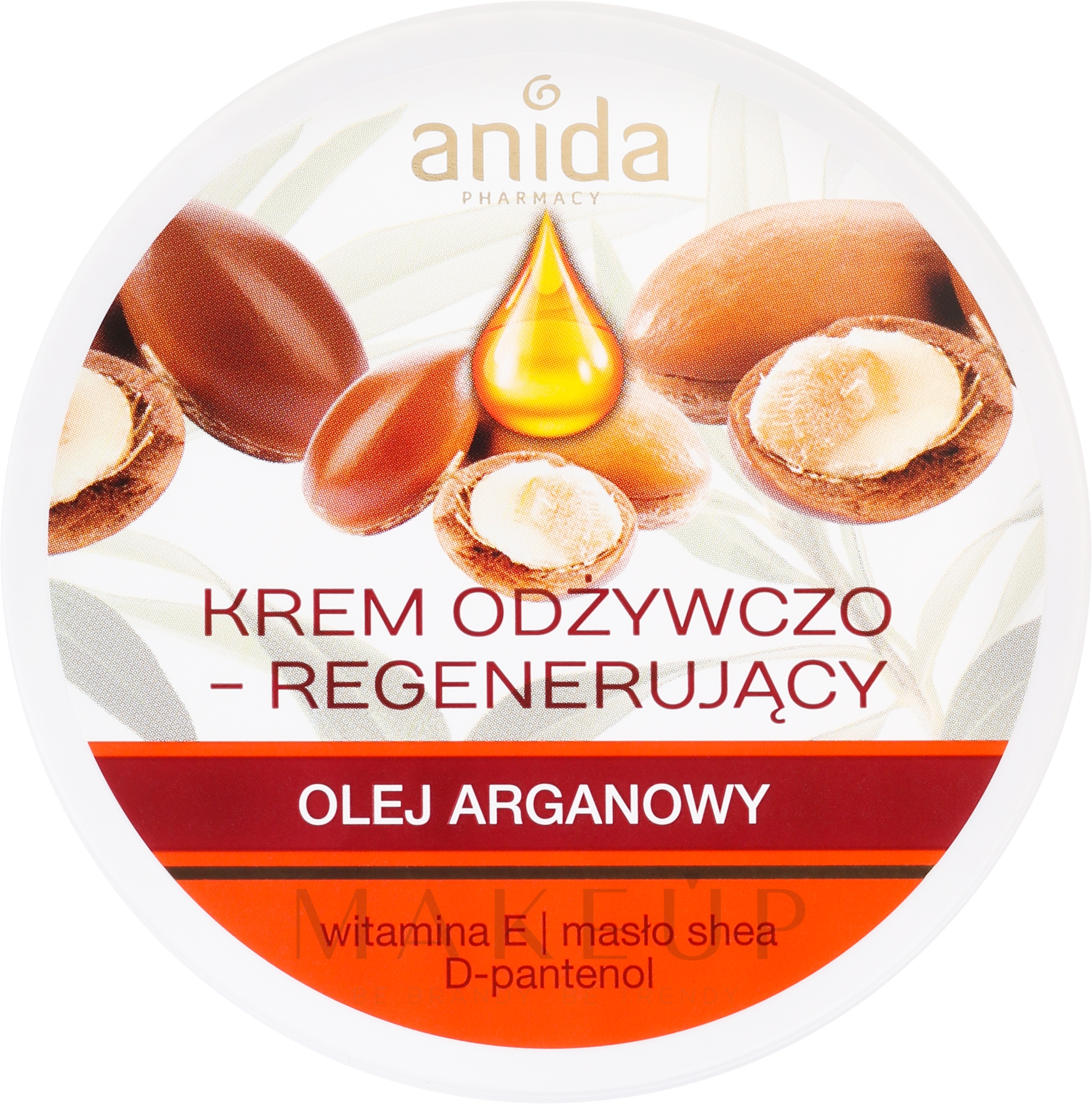 Pflegende Gesichtscreme mit Arganöl und Vitamin E - Anida Pharmacy Argan Oil Nourishing Cream — Bild 125 ml