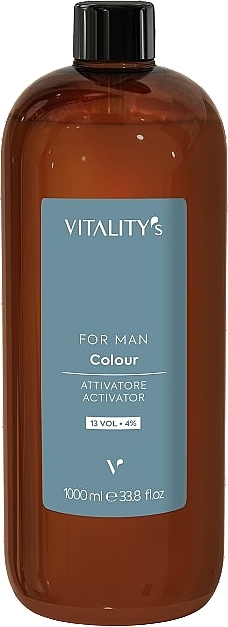 Oxidationsmittel für Männer-Haarfarbe 4 % - Vitality's For Man Colour Activator  — Bild N1