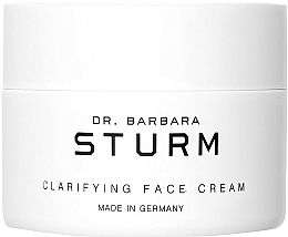 Düfte, Parfümerie und Kosmetik Feuchtigkeitsspendende Anti-Aging Gesichtscreme für fettige und unreine Haut mit Sonnenblumenölextrakt - Dr. Barbara Sturm Clarifying Cream