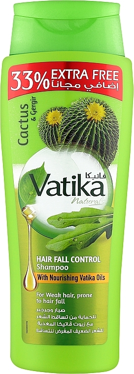 Nährendes Anti-Spliss Shampoo mit Wildkaktus-Extrakt - Dabur Vatika Wild Cactus Shampoo — Foto N1
